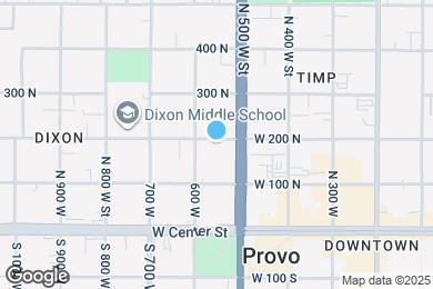 Map image of the property - 547 W 200 N