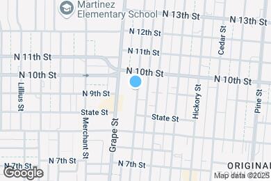 Map image of the property - 914 Mulberry St