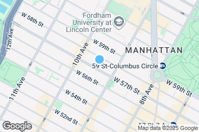 Map image of the property - 425 W 57th St