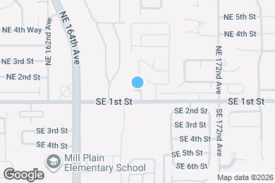 Map image of the property - 16702 SE 1st St