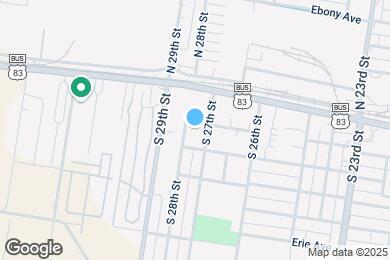 Map image of the property - 2709 Austin Ave