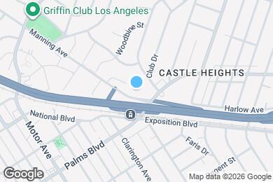 Map image of the property - 3416 Manning Ave