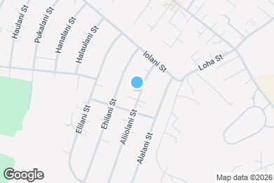 Map image of the property - 190 Aliiolani St