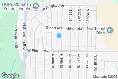 Map image of the property - 6049 N 39th St