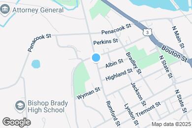 Map image of the property - 159 Rumford St