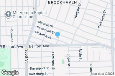 Map image of the property - 4321 McKinley St