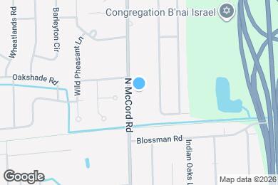 Map image of the property - 3660 N Mccord Rd
