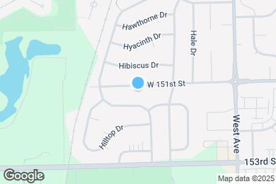 Map image of the property - 10225 W 151st St