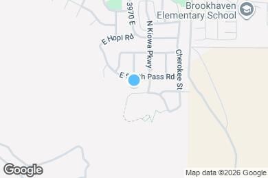 Map image of the property - 3989 E Yakima Way