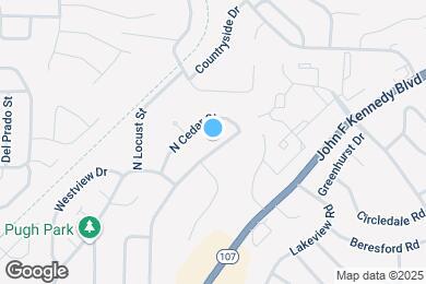 Map image of the property - 5813 N Walnut Rd