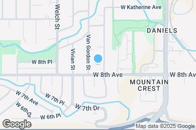 Map image of the property - 835 Urban St