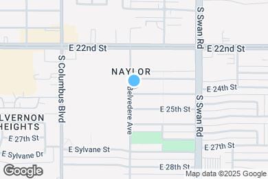 Map image of the property - 4501 E 24th St