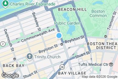 Map image of the property - 18 Arlington St