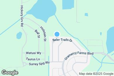Map image of the property - 4543 Baler Trails Dr