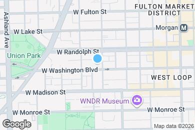 Map image of the property - 1260 W Washington Blvd