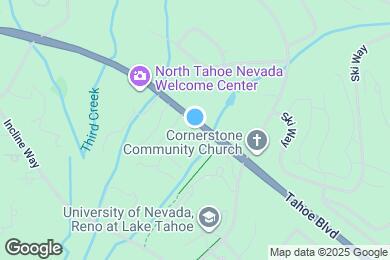 Map image of the property - 989 Tahoe Blvd