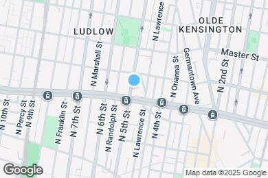 Map image of the property - 1241 N 5th St