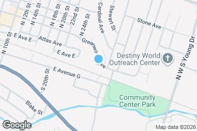 Map image of the property - 1406 Greenwood Ave