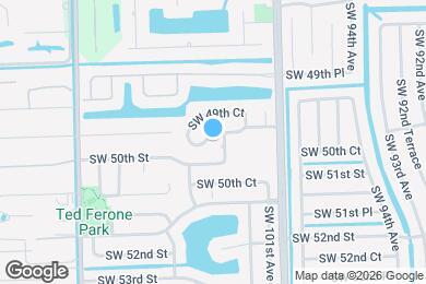 Map image of the property - 10226 SW 49th Pl