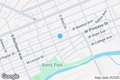 Map image of the property - 643 W Princess St