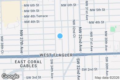 Map image of the property - 144 NW 33rd Ave