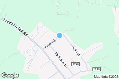 Map image of the property - 218 Aspen Dr