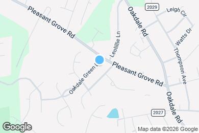 Map image of the property - 1816 Oakdale Green Dr