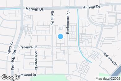Map image of the property - 7400 Bellerive Dr