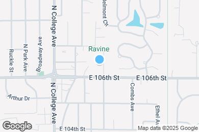 Map image of the property - 10614 McPherson St