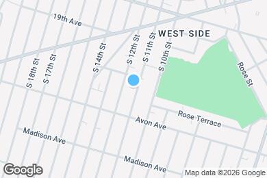 Map image of the property - 725 S 11th St