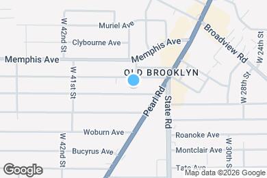 Map image of the property - 3706 Spokane Ave