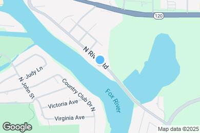 Map image of the property - 811 N River Rd