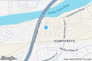 Map image of the property - THE COLONY TOWNHOMES