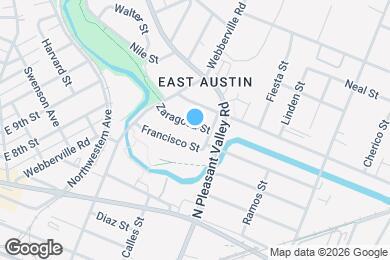 Map image of the property - 2715 Zaragosa St