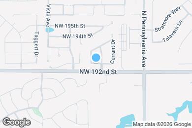 Map image of the property - 2521 NW 193rd St