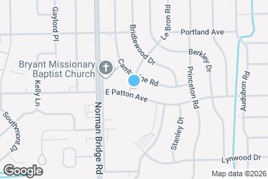 Map image of the property - 3709 Le Bron Rd