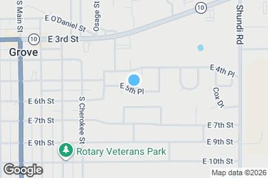 Map image of the property - 503 E 5th Plz