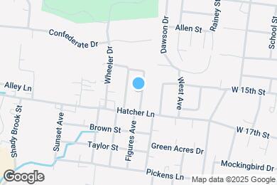 Map image of the property - 1712 Hillview Dr