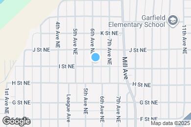 Map image of the property - 902 6th Ave NE