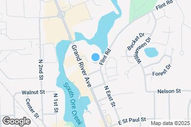 Map image of the property - Ore Creek Apartments