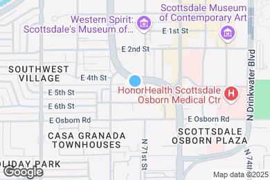 Map image of the property - Furnished Studio - Scottsdale