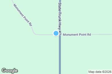 Map image of the property - 6099 WI-42