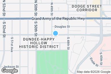 Map image of the property - 4837 Farnam St