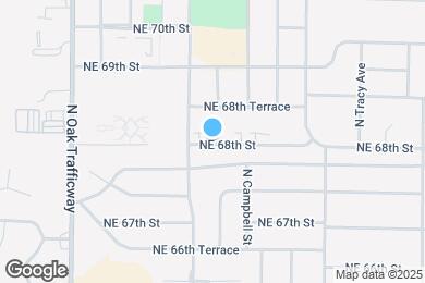 Map image of the property - 720 NE 68th St