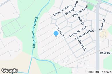 Map image of the property - 5433 Shenandoah Ave