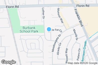 Map image of the property - 58 De Fer Cir