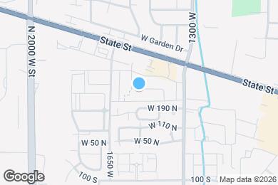 Map image of the property - 1533 W 250 N