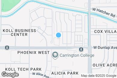 Map image of the property - Emerald Suites Dunlap