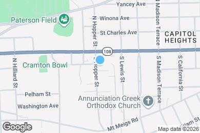 Map image of the property - 1 S Hopper St