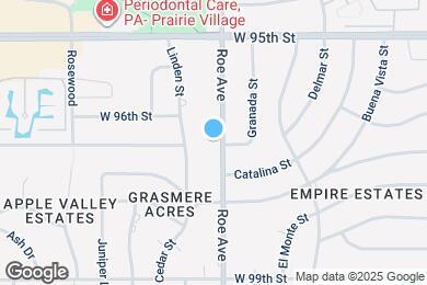 Map image of the property - 9648 Roe Ave